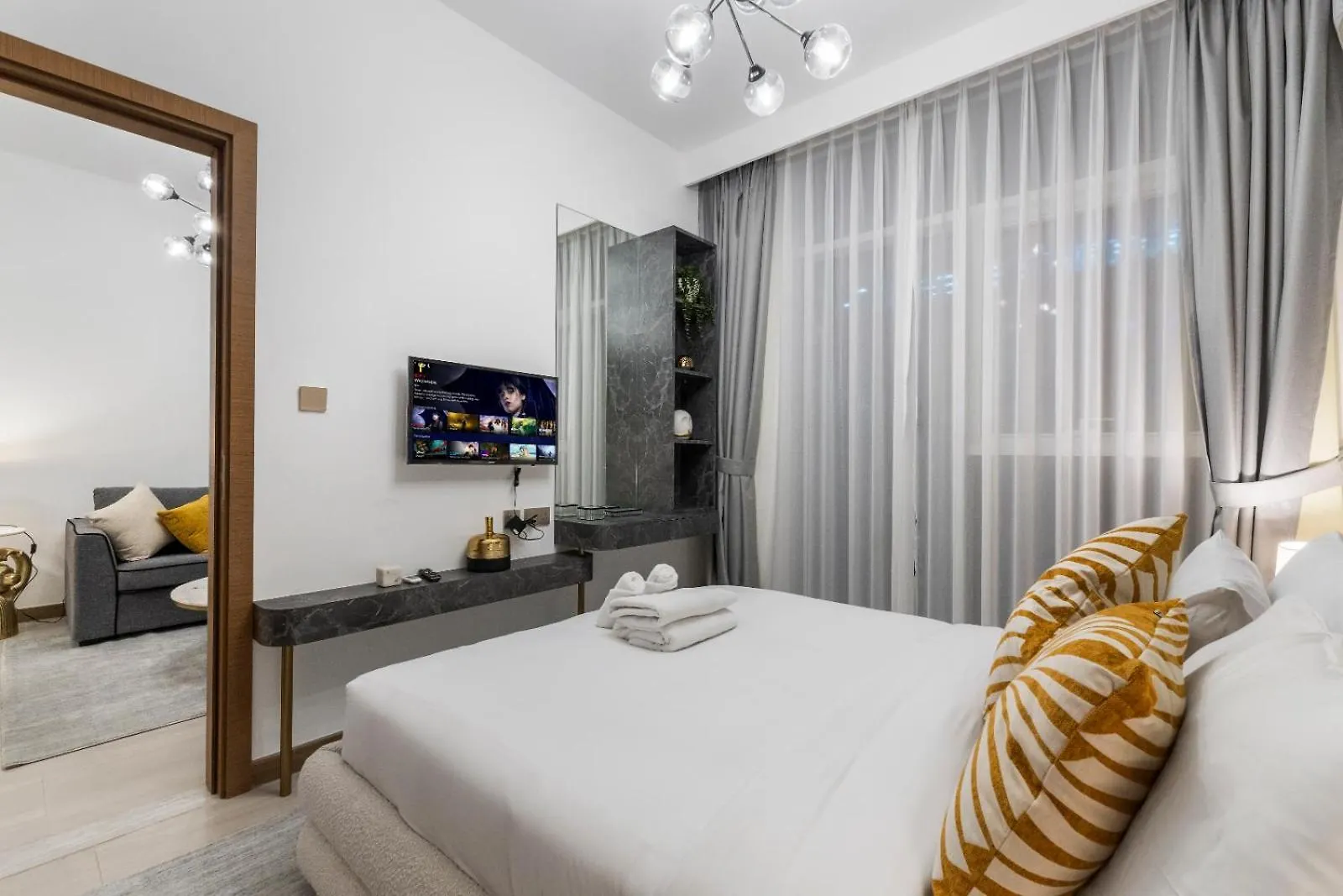 New 1 Bhk 5 Mins To Dubai Mall And Burj Khalifa 0*,  Spojené arabské emiráty